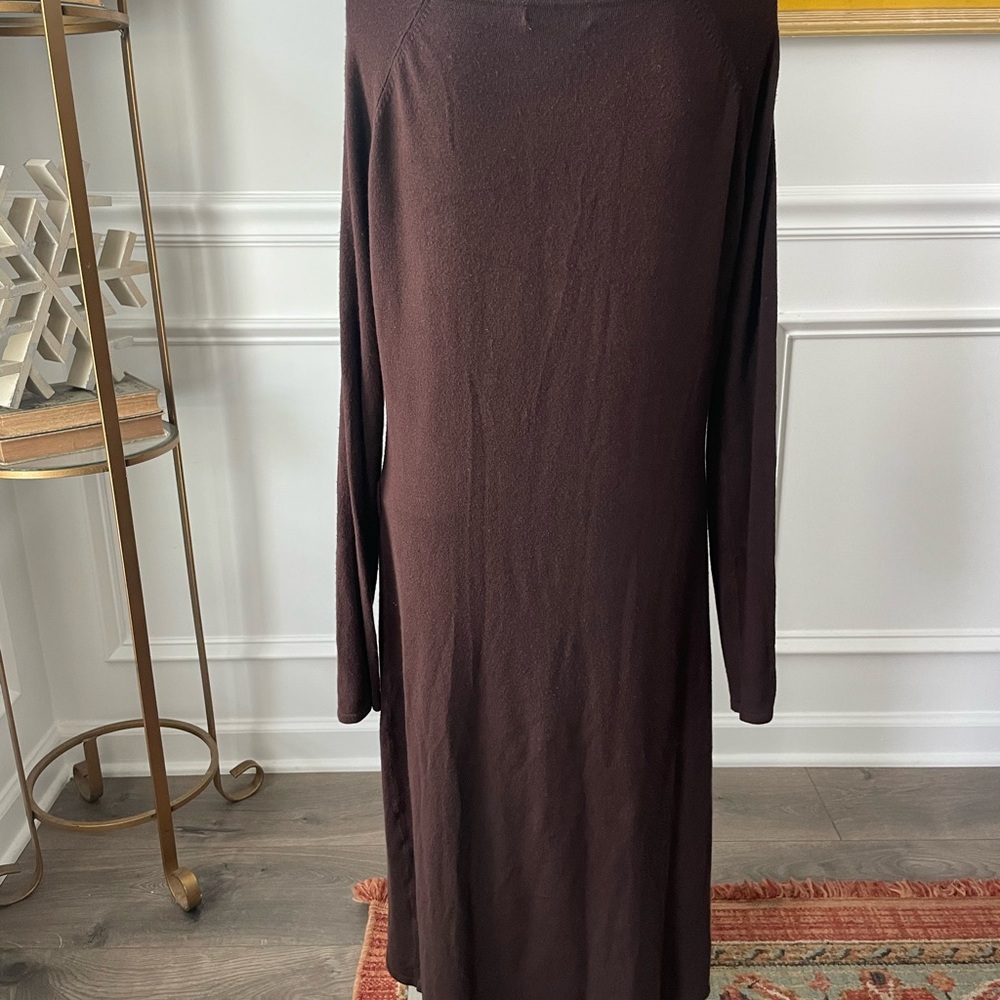 Vertigo Paris Chocolate Long Sleeve Dress - Picture 4 of 5
